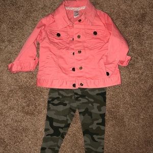 Never worn 18 mos jacket and pants